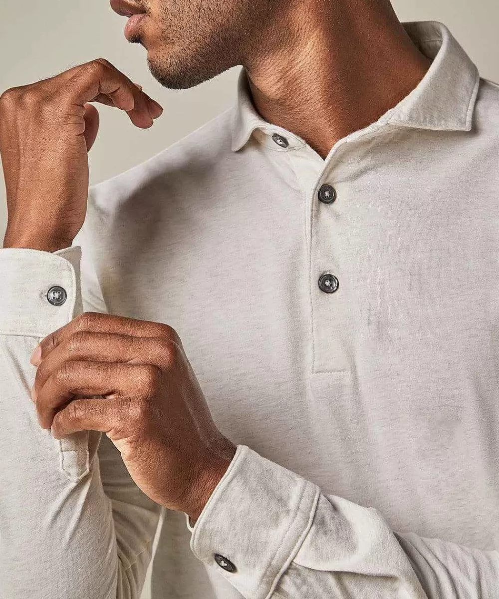 Profuomo Grijze Single Jersey Polo> Polo'S