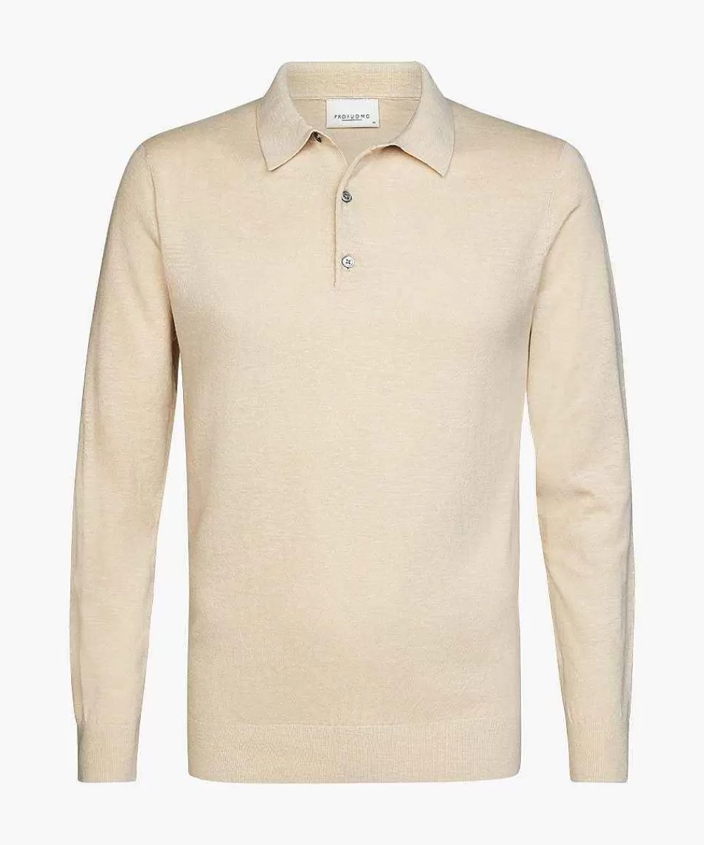 Profuomo Katoen-Linnen Polo> Polo'S
