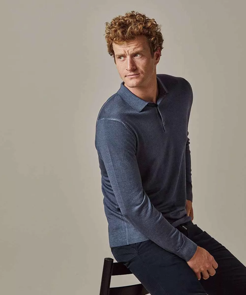 Profuomo Merino Acid-Dye Polo> Polo'S