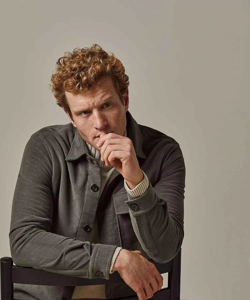 Profuomo Moleskin Overshirt> Overshirts