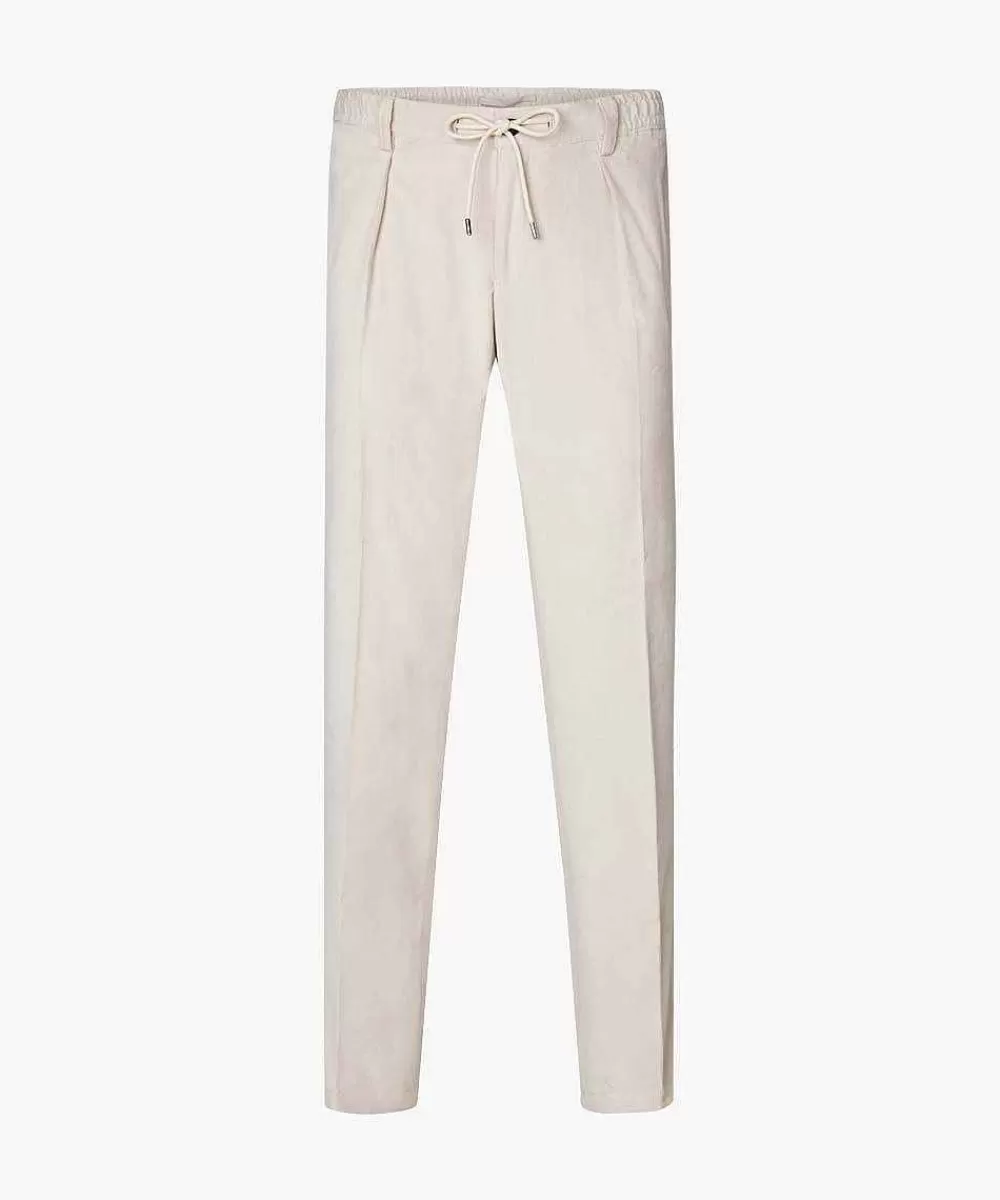 Profuomo Off White Corduroy Sportcord> Sportcord Broeken