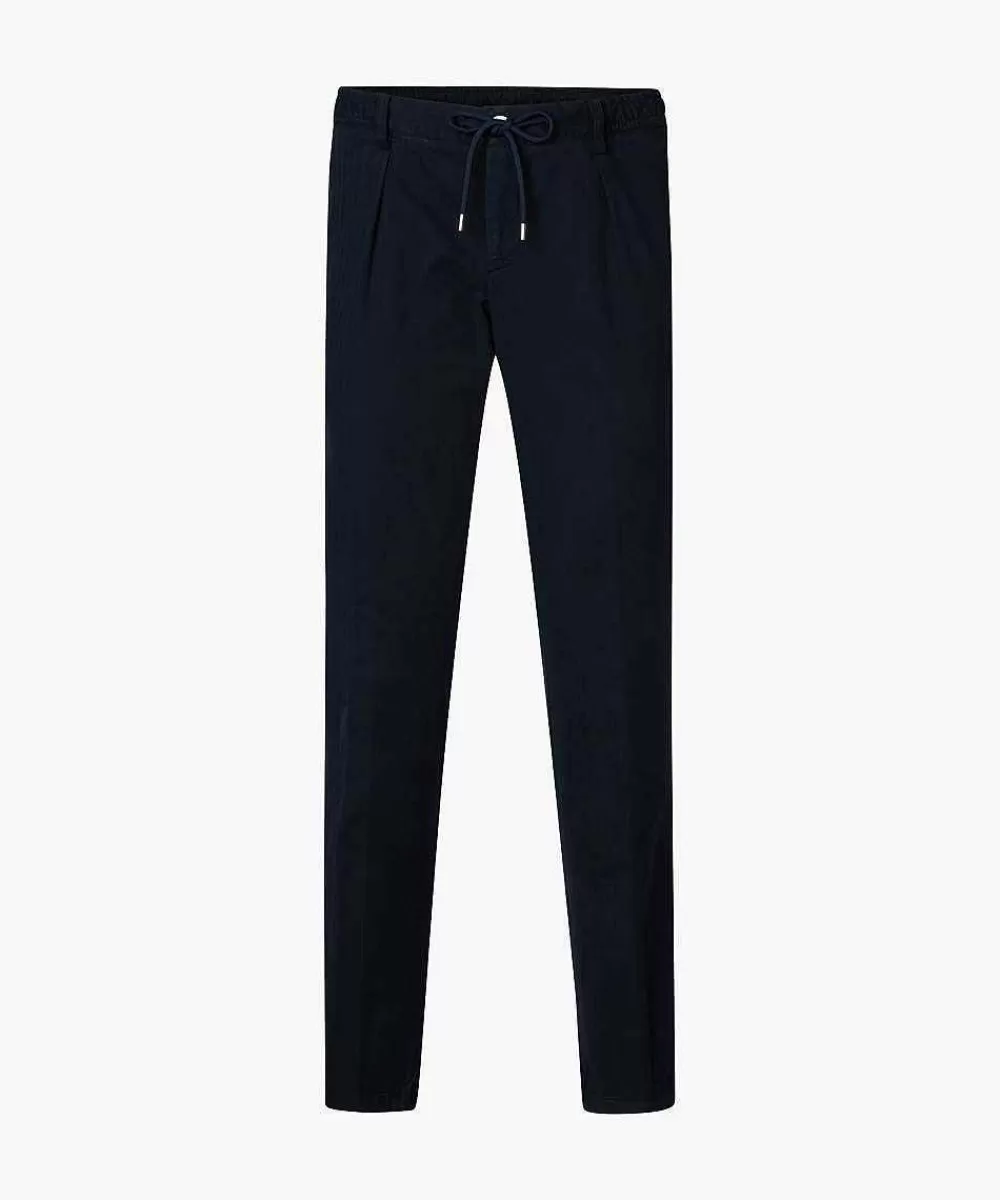 Profuomo Off White Herringbone Sportcord> Sportcord Broeken