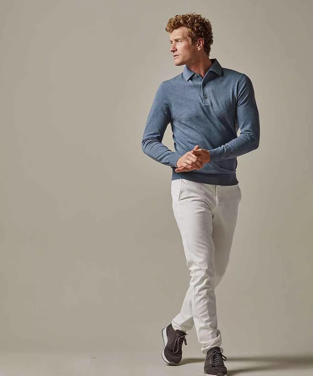 Profuomo Off White Luxe One Piece Polo> Polo'S