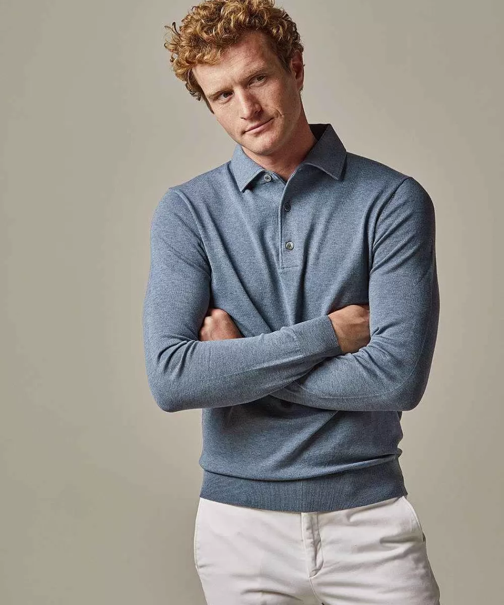 Profuomo Off White Luxe One Piece Polo> Polo'S