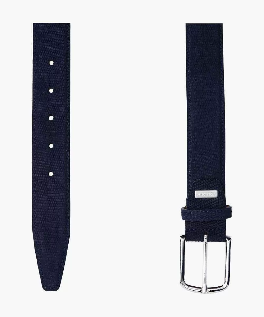 Profuomo Suede Structuur Riem> Riemen