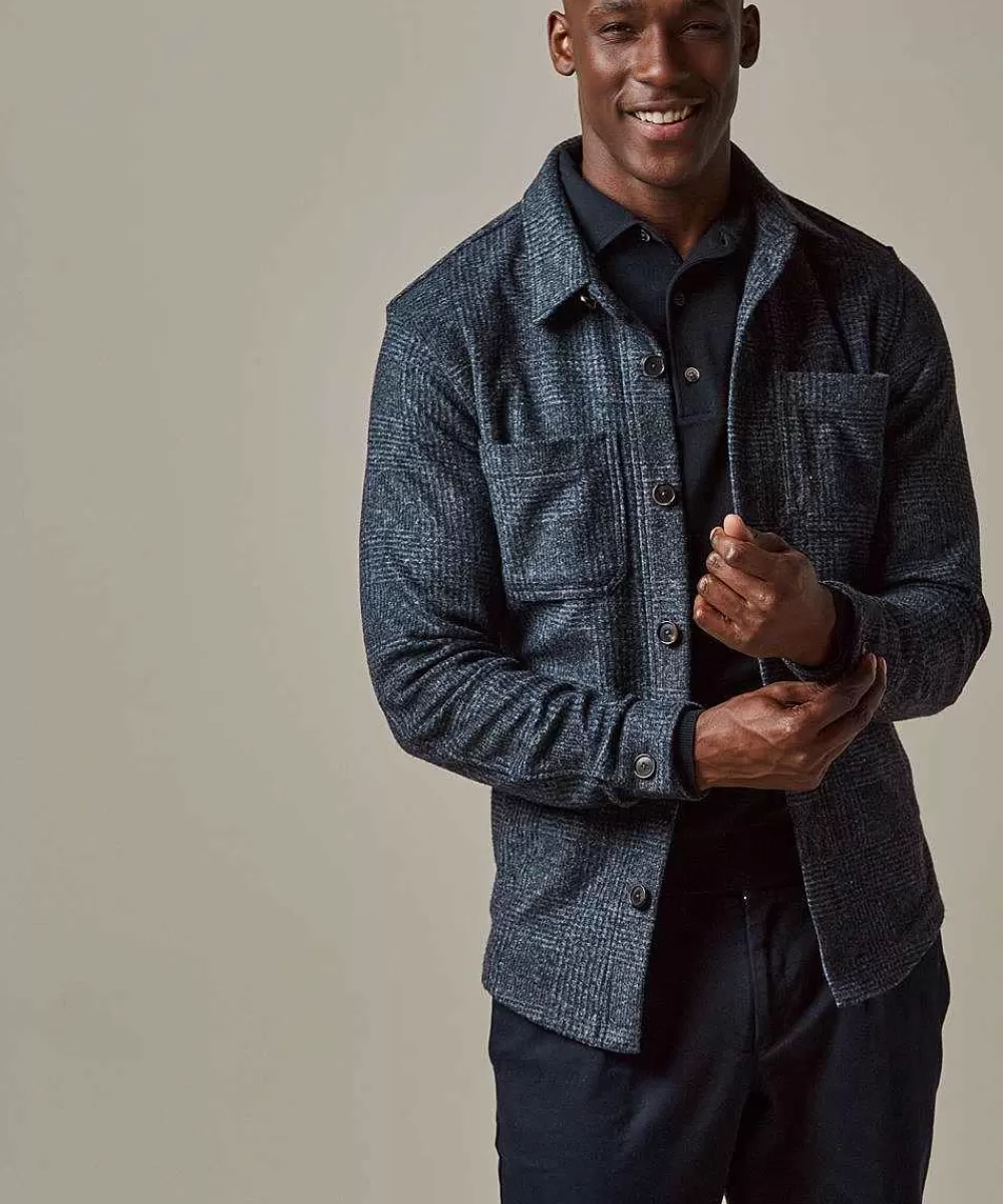 Profuomo Wol Knitted Overshirt> Overshirts