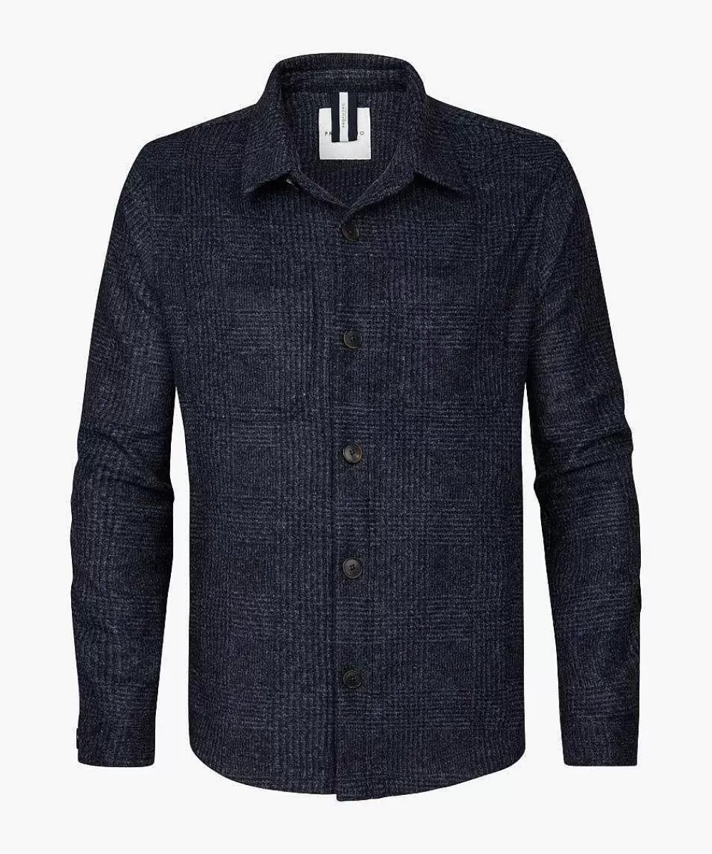 Profuomo Wol Knitted Overshirt> Overshirts