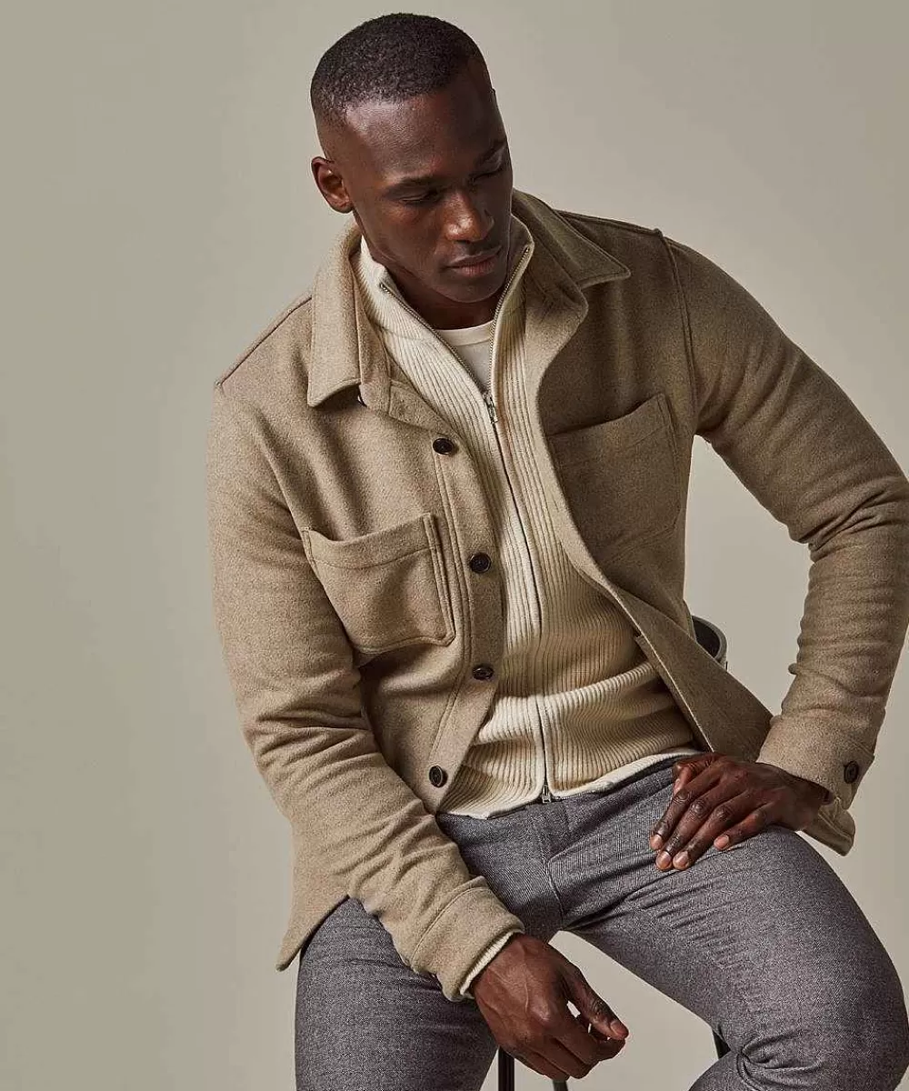 Profuomo Wol Overshirt> Overshirts