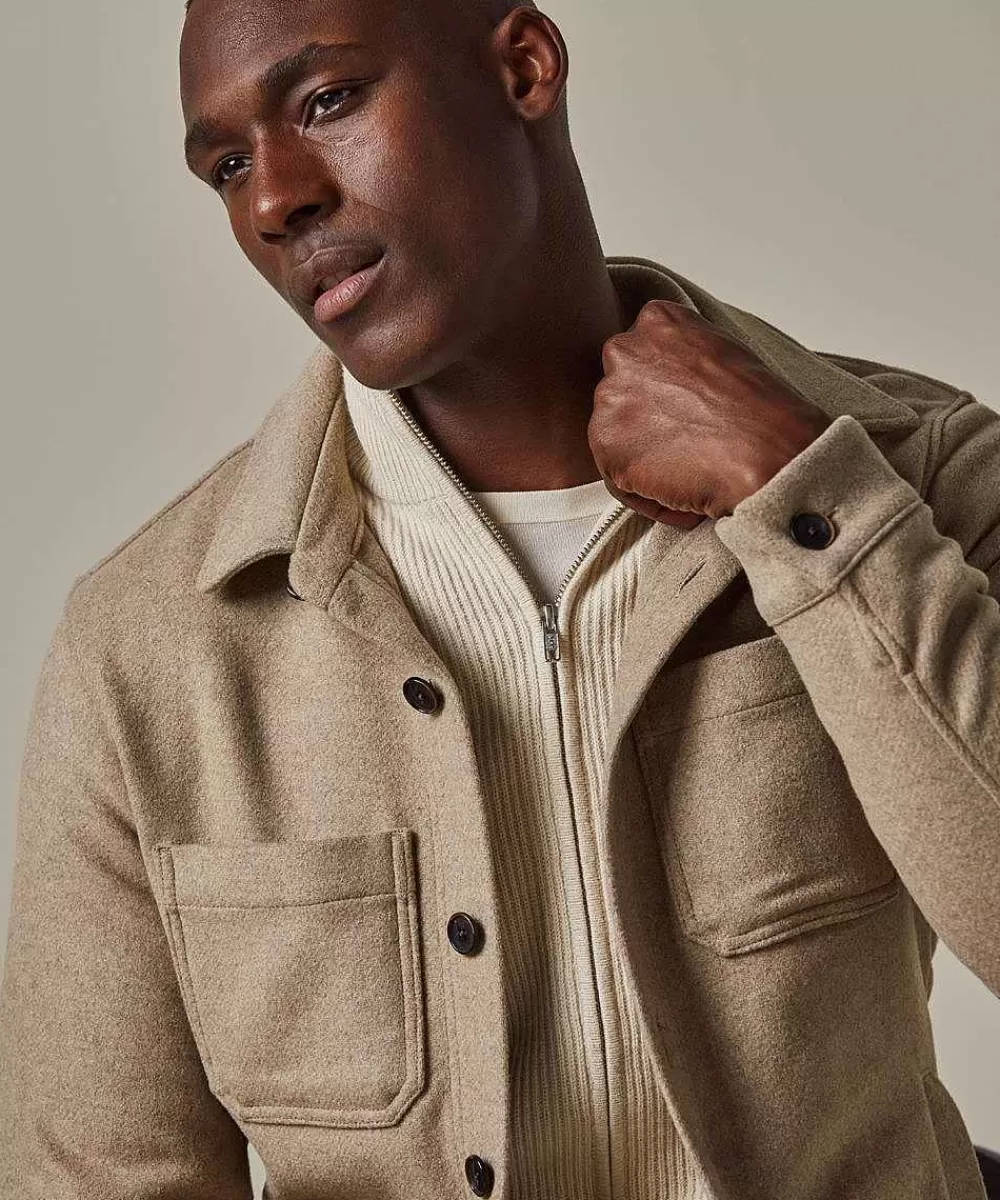 Profuomo Wol Overshirt> Overshirts