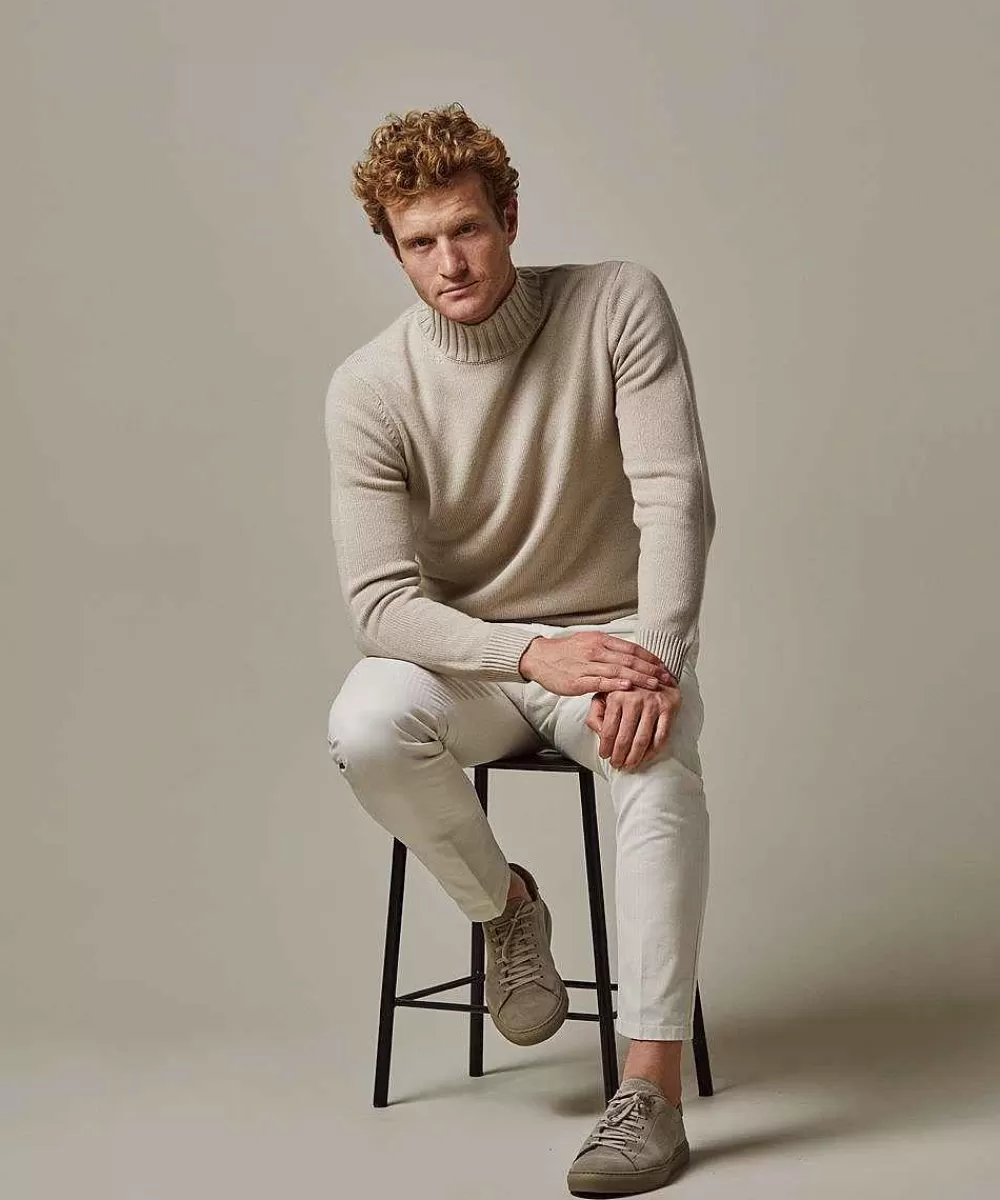 Profuomo Wollen Mock Neck> Coltruien